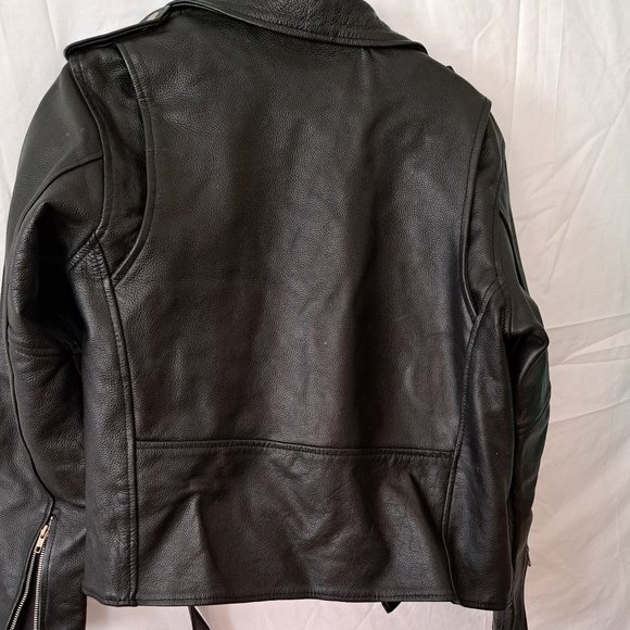 Vintage black LeatherJacket - Picture 15 of 16